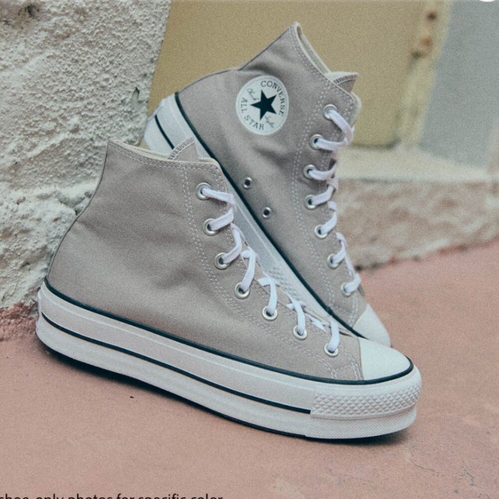 Womens Converse Chuck Taylor All Star Lift Hi Sneaker - Wonder Stone